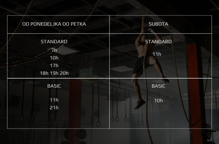 CROSS TRAINING | Sinergija